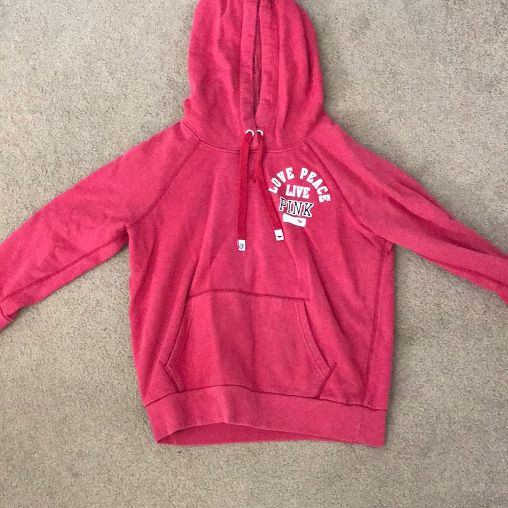 Quarter length sleeve hoodie